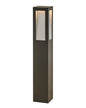 Taper LED Bollard In Light Bronze Finish