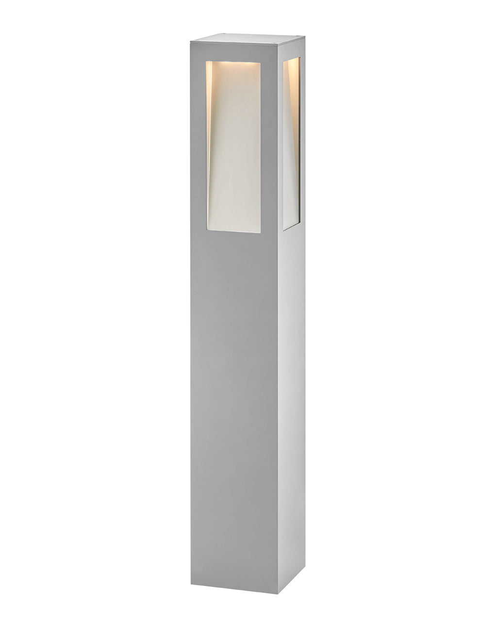 Taper LED Bollard In Gray Finish