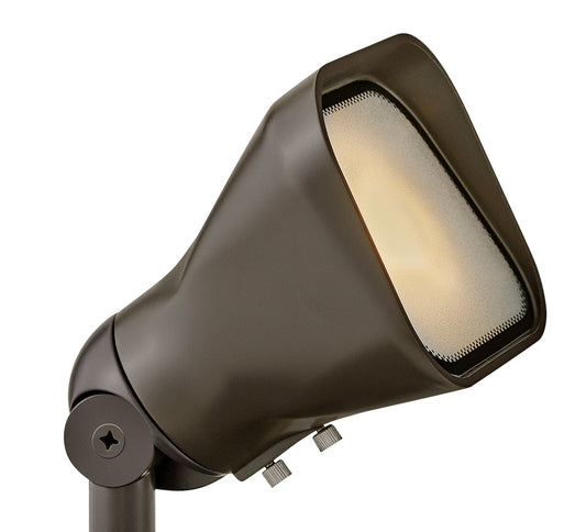 Accent Flood Light 12v MR16 LED 4w In Light Bronze Finish