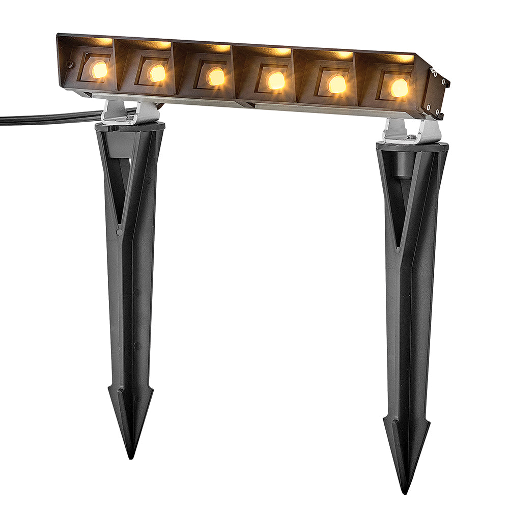 Vestra 12V LED Wall Wash In Brushed Nickel Finish