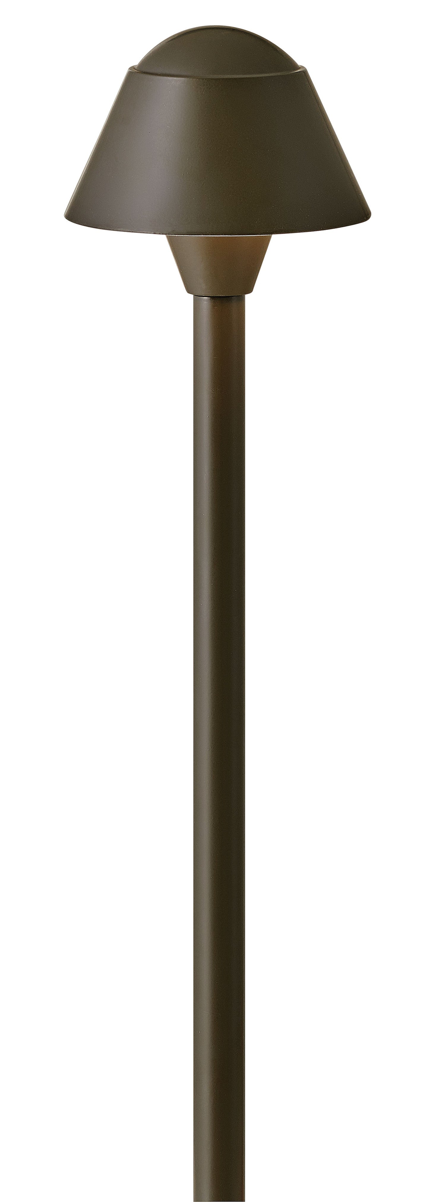 Rex Medium LED Path Light In Light Bronze Finish
