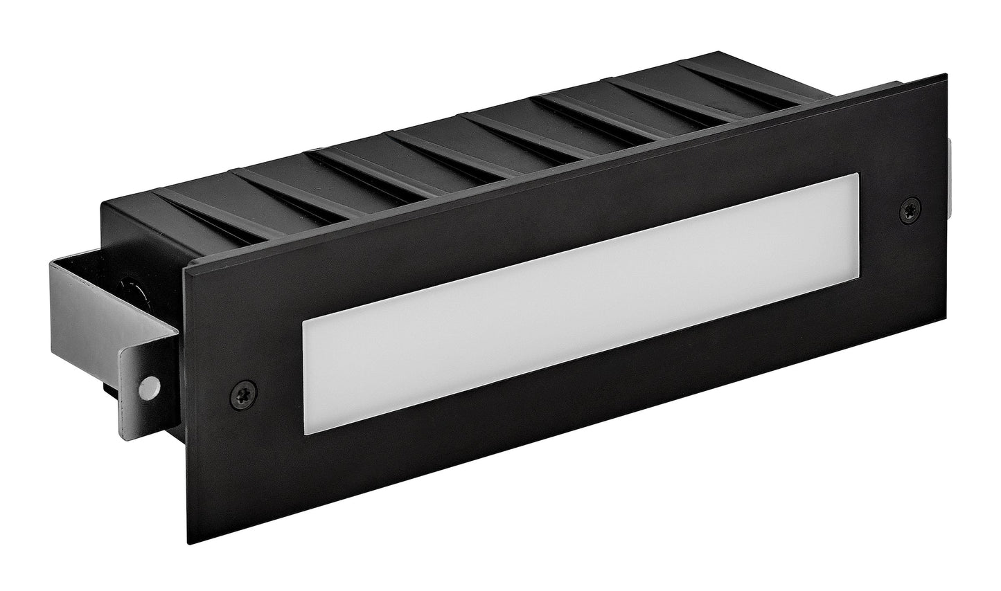 Sparta - Dash 12V LED Large Flat Brick Light In Black Finish