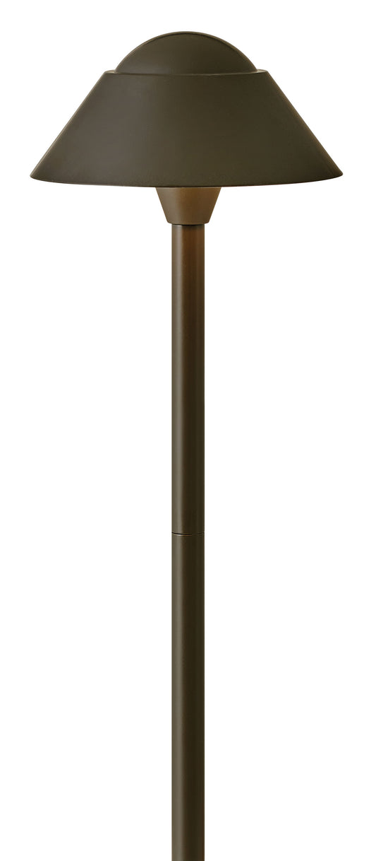 Rex Large LED Path Light In Light Bronze Finish