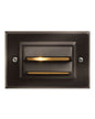 Brick and Deck 12V Horizontal LED Deck Sconce In Light Bronze Finish