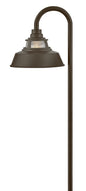 Troyer LED Path Light In Light Bronze Finish