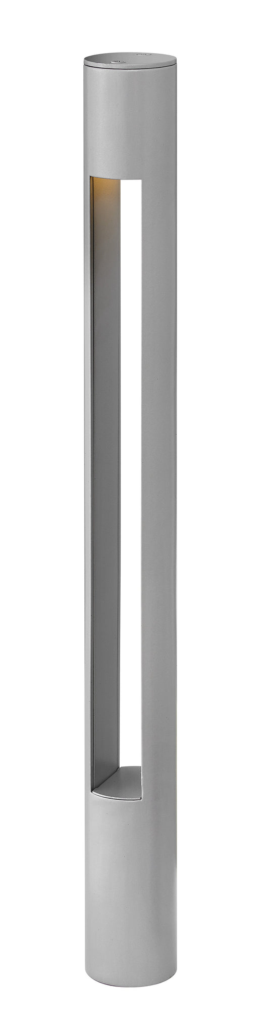 Atlantis 12V Small Round Bollard In Gray Finish