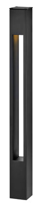 Atlantis 12V Small Square Bollard In Black Finish