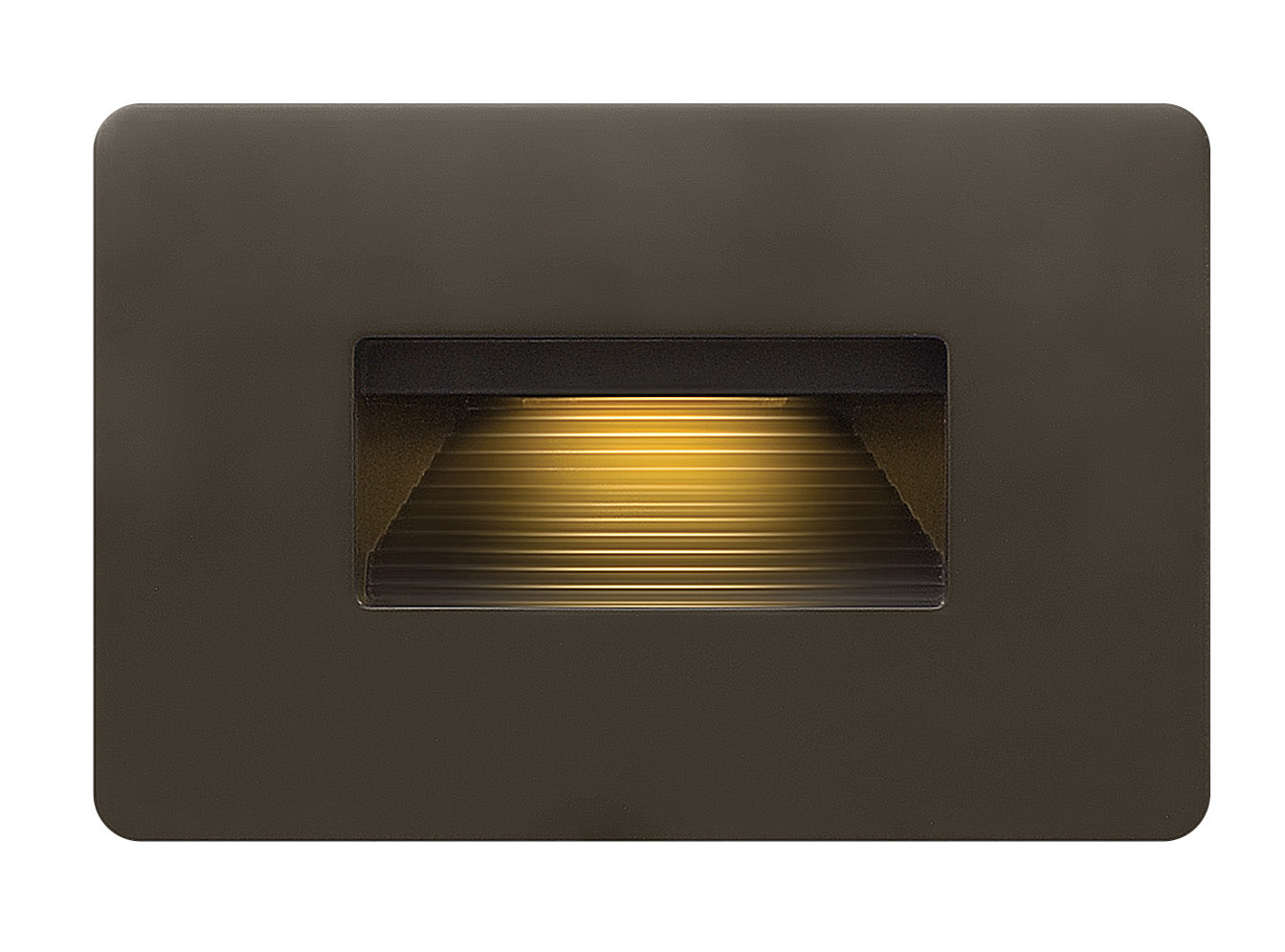 Luna LED 2700K Step Light 12v Horizontal In Light Bronze Finish