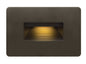 Luna LED 2700K Step Light 12v Horizontal In Light Bronze Finish