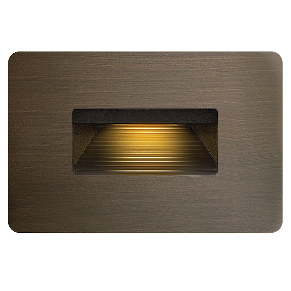 Luna Hardy Island Luna 12v Step Light In Light Bronze Finish