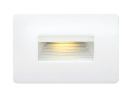 Luna LED 2700K Step Light 12v Horizontal In White Finish