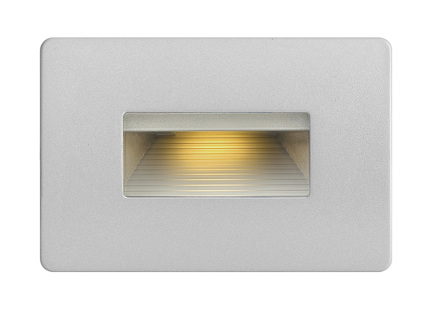Luna LED 2700K Step Light 12v Horizontal In Gray Finish