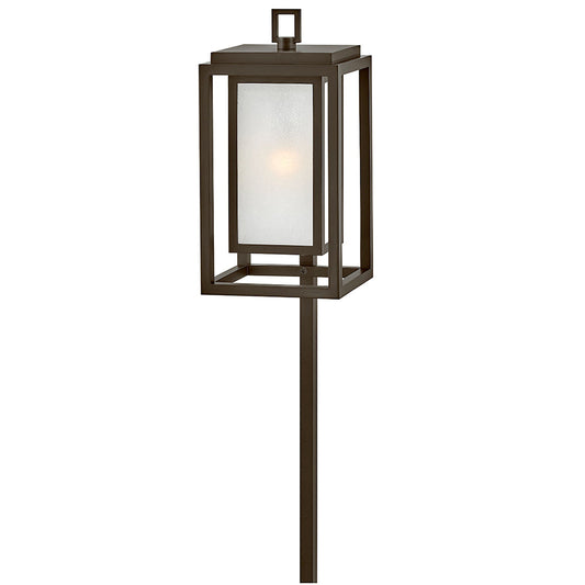 Republic 12VLED Path Light In Light Bronze Finish
