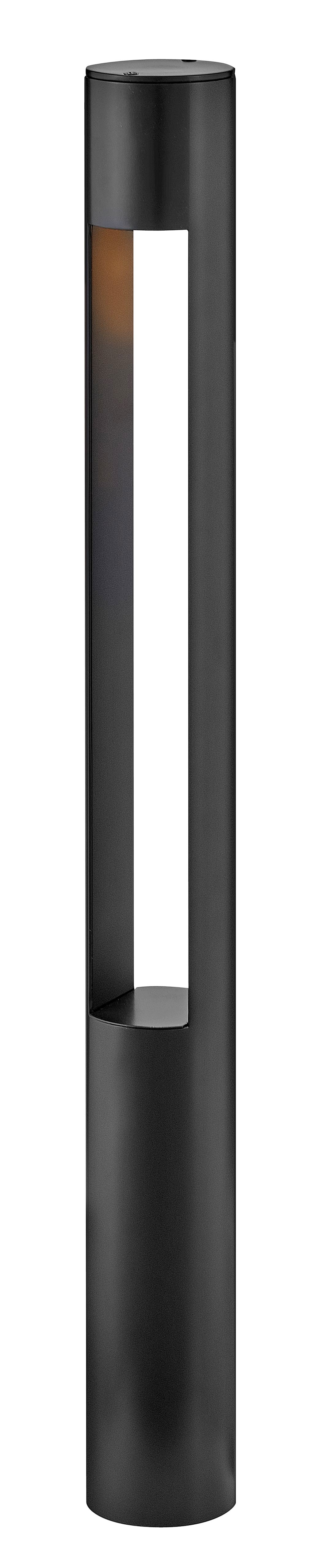 Atlantis 12V Large Round Bollard In Black Finish