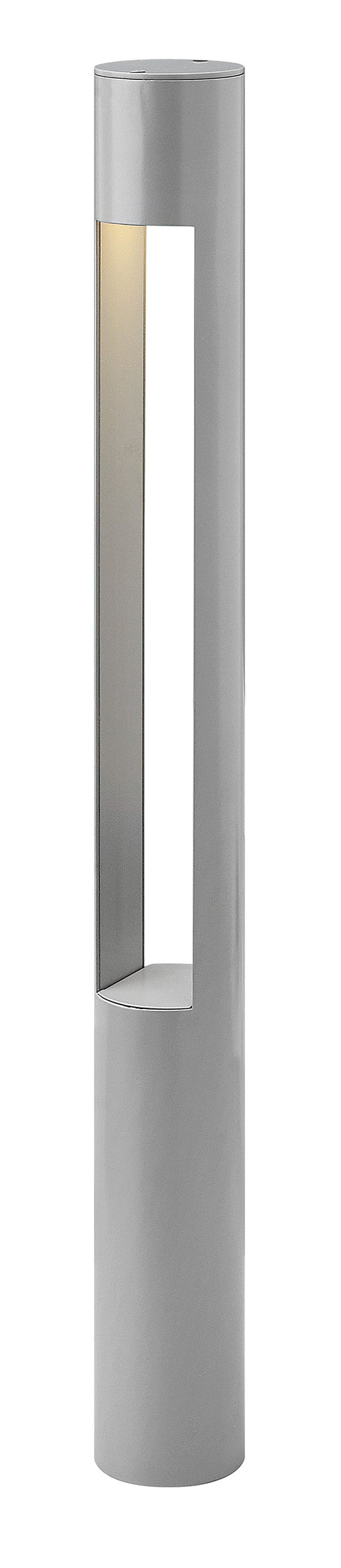 Atlantis 12VLarge Round Bollard In Gray Finish
