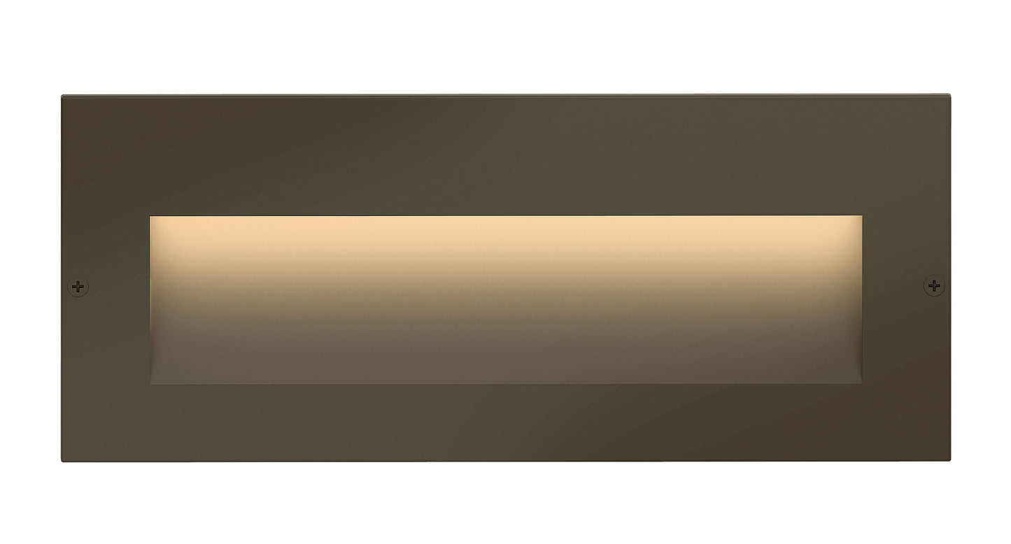 Taper Step 12v Wide Horizontal In Light Bronze Finish