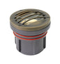 Well Light Variable Output LED 2700K Grill Top In Light Bronze Finish