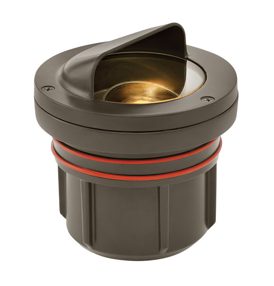 Well Light Variable Output LED 2700K Shielded In Light Bronze Finish