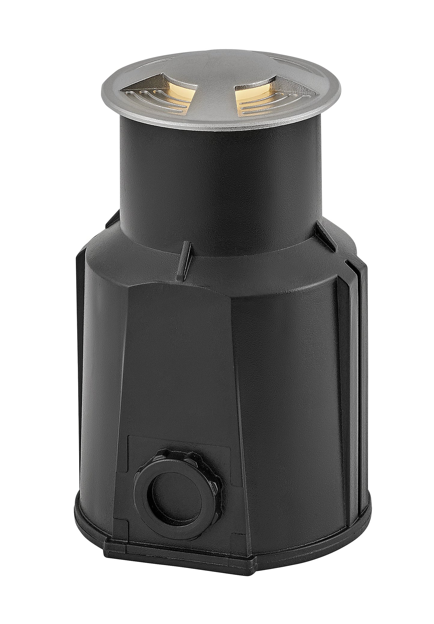 Flare 12V LED Quad-Directional Well Light In Stainless Finish