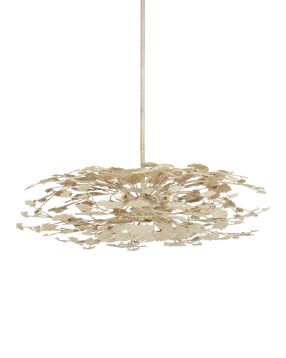 Maidenhair Cream Semi-Flush Mount