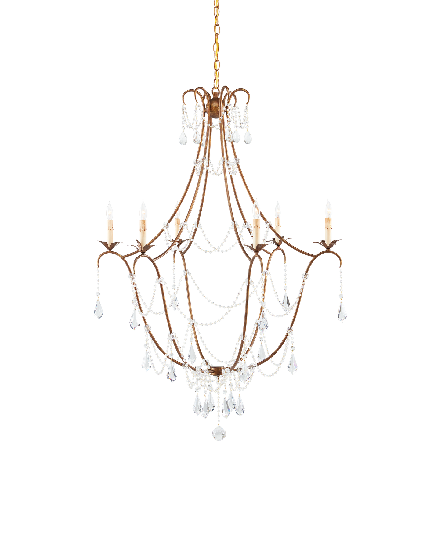 Elizabeth Gold Chandelier