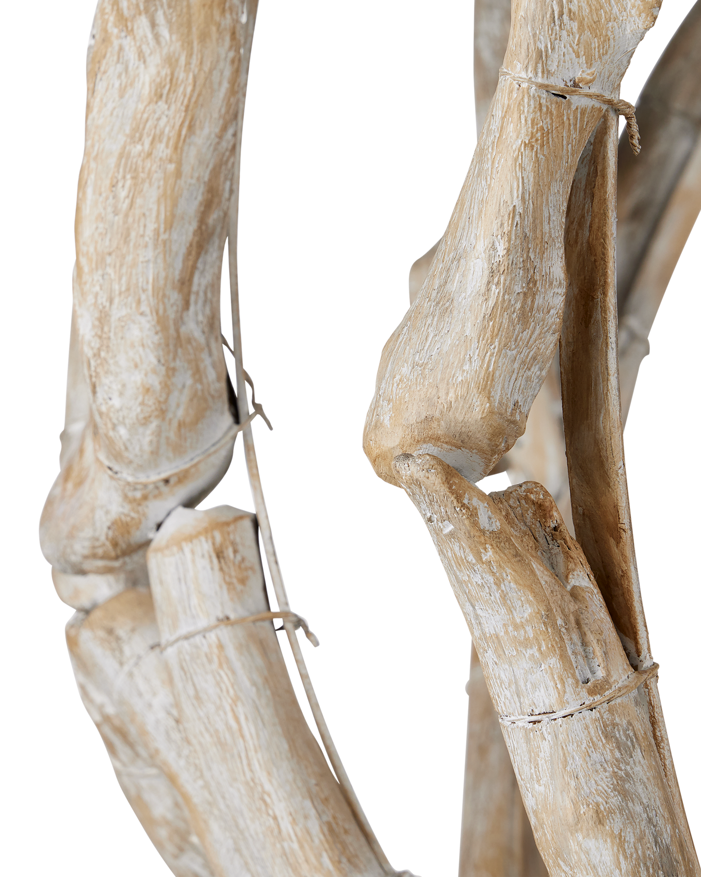 Driftwood Whitewash Orb Chandelier