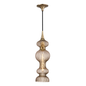 Pomfret Pendant with Aged Brass Finish