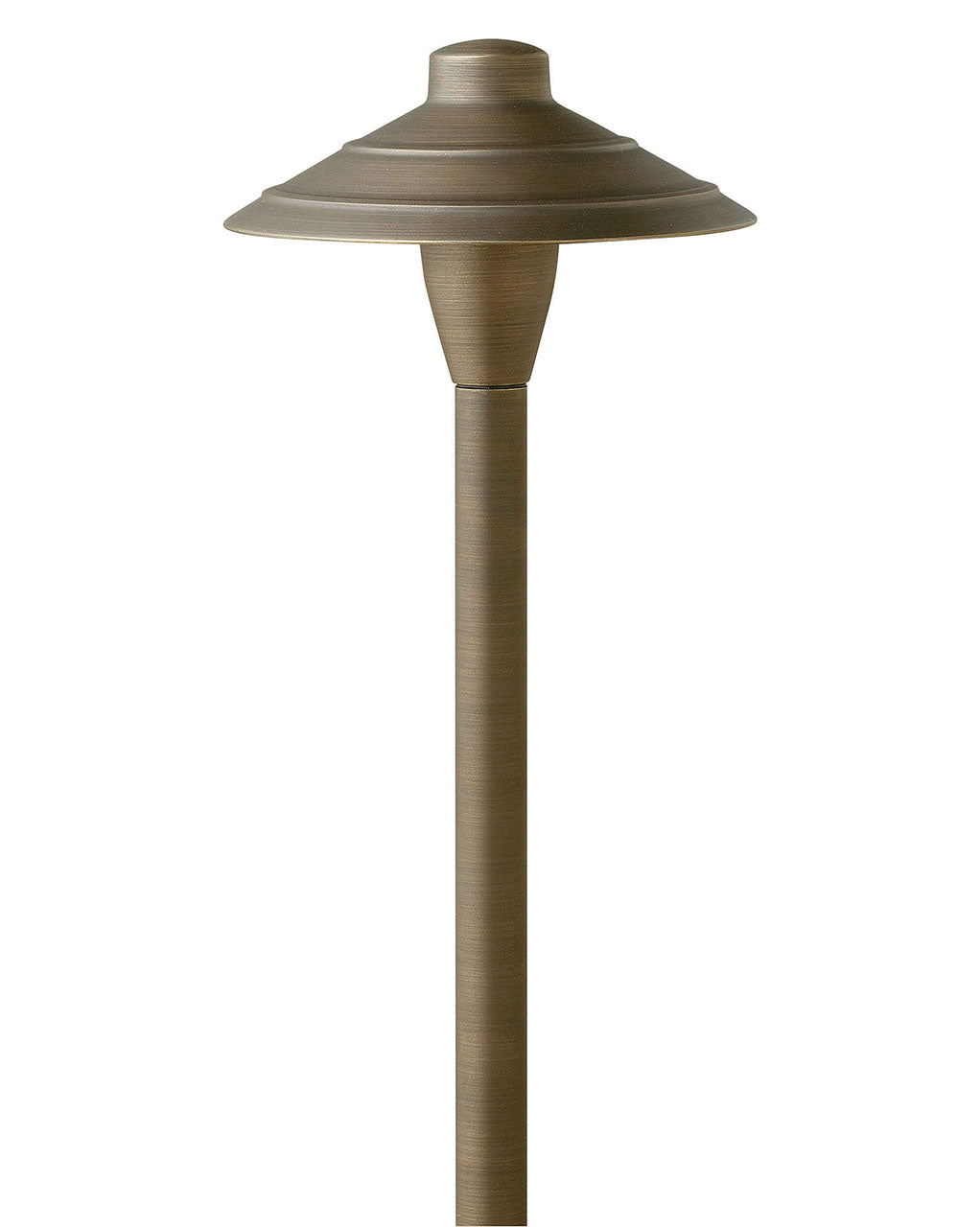 Hardy Island Path Light 12V Small Traditional Path Light In Light Bronze Finish