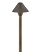 Springfield Mini Classic LED Path Light In Light Bronze Finish