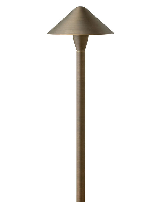 Hardy Island Path Light 12V Large Classic LED Path Light In Light Bronze Finish