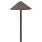 Hardy Island Lg. Standard Path Light 12V Large Path Light In Light Bronze Finish