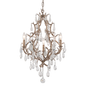 Amadeus Chandelier In STRIA GOLD LEAF Finish