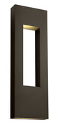 Atlantis Extra Large Wall Mount Lantern In Light Bronze Finish