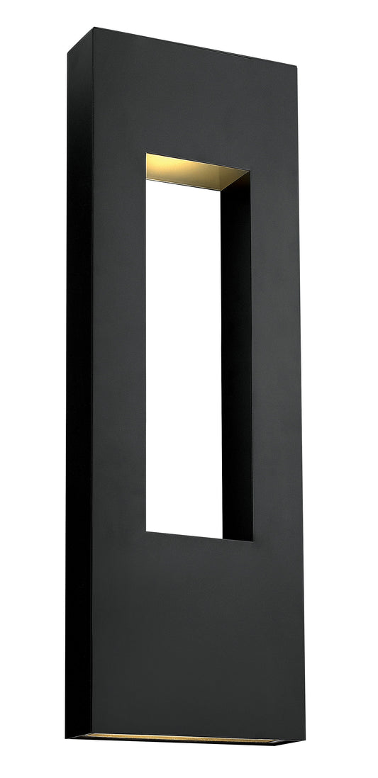 Atlantis Extra Large Wall Mount Lantern In Black Finish