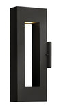 Atlantis Medium Wall Mount Lantern In Black Finish