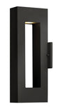 Atlantis Medium Wall Mount Lantern In Black Finish