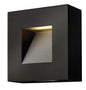 Luna Small Wall Mount Lantern In Black Finish