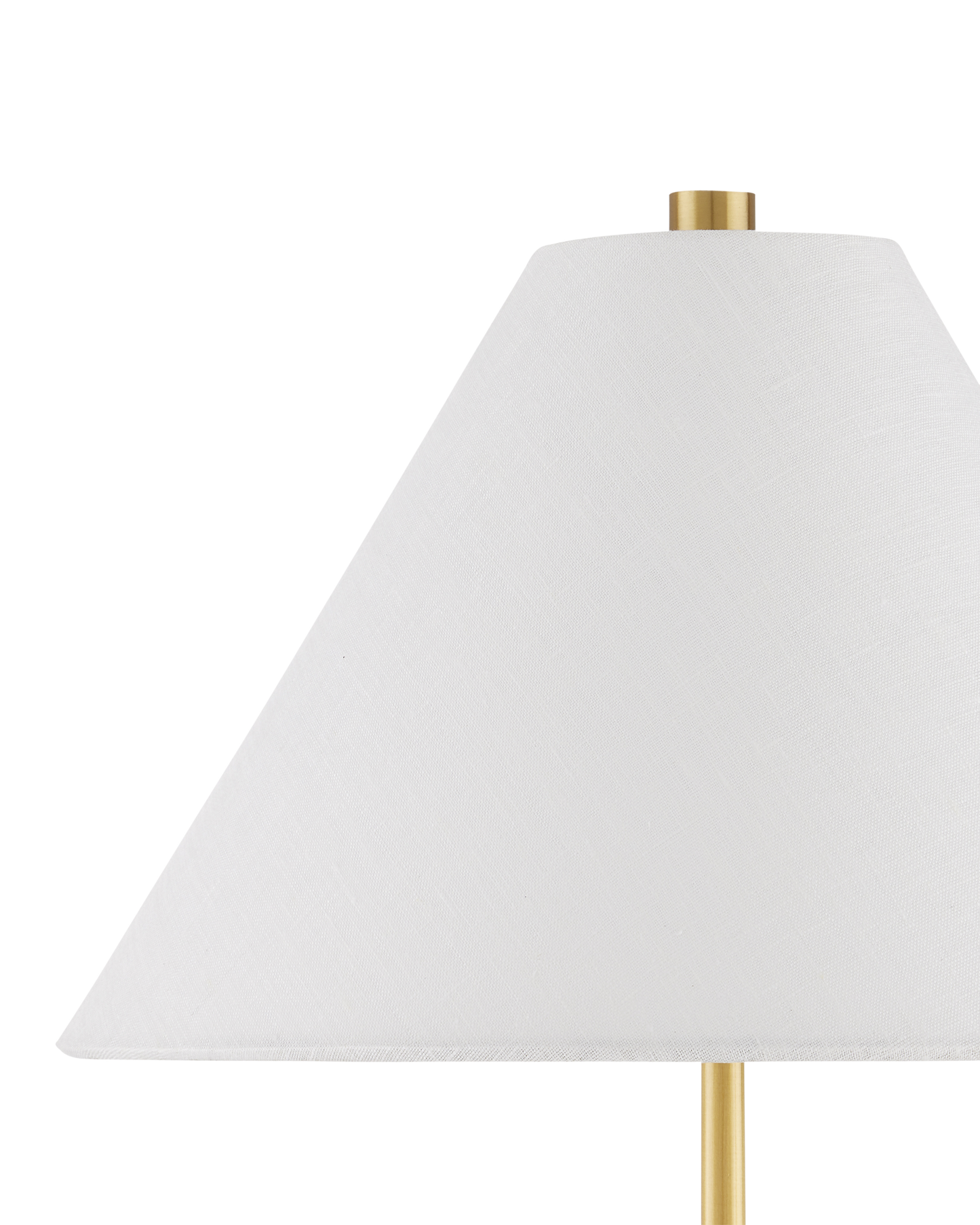 Ippolito Brass Console Lamp