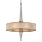 Modernist Pendant In POL SS W SILVER/GOLD LEAF Finish