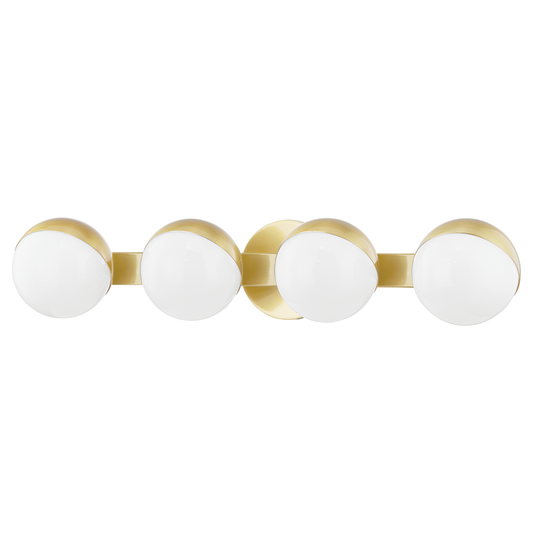 Lodi Bath and Vanity with Aged Brass Finish