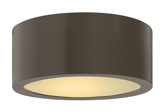 Luna Extra Small Flush Mount In Light Bronze Finish