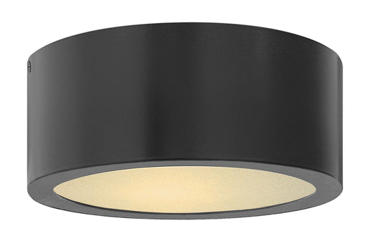 Luna Extra Small Flush Mount In Black Finish