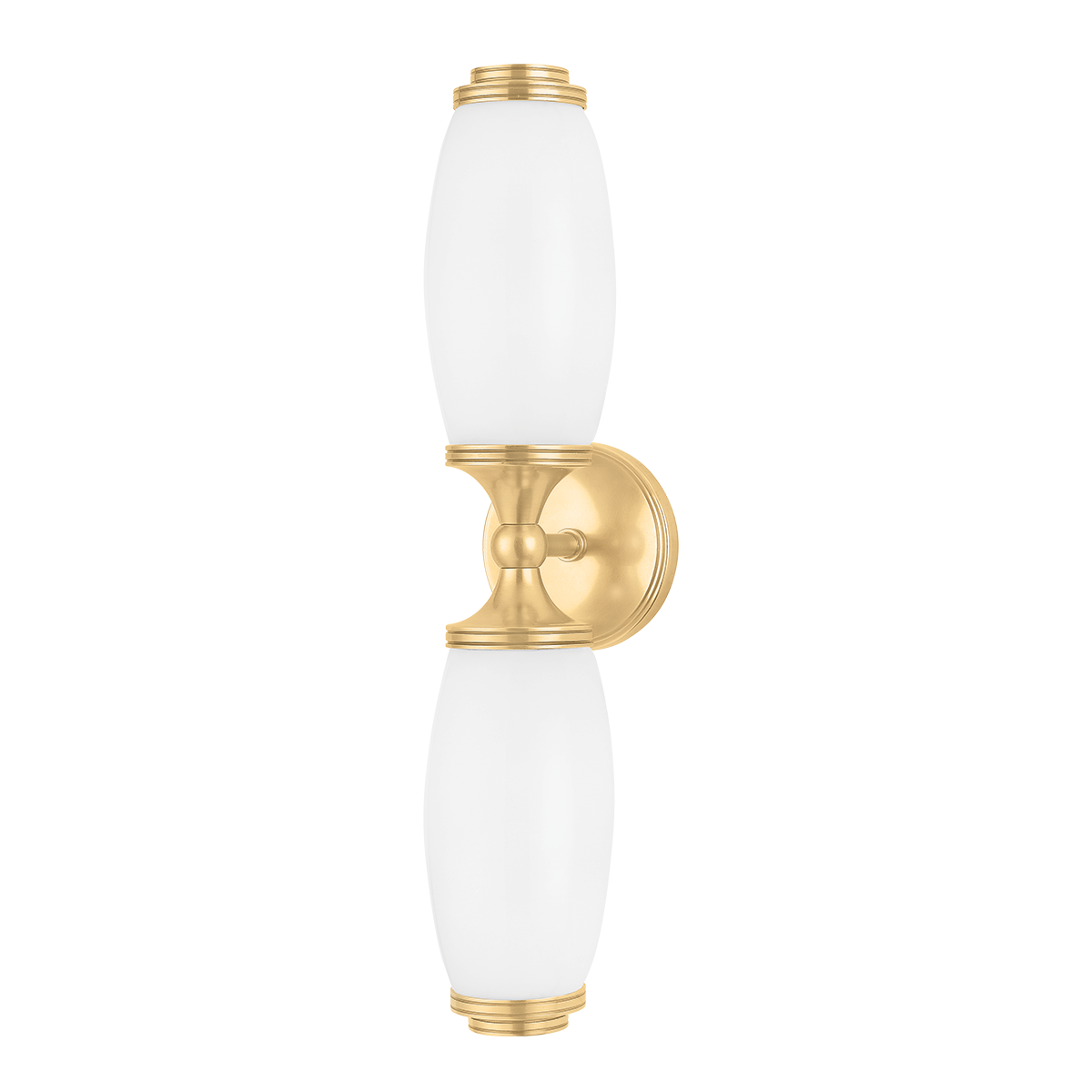 Brooke Wall Sconce with Aged Brass Finish