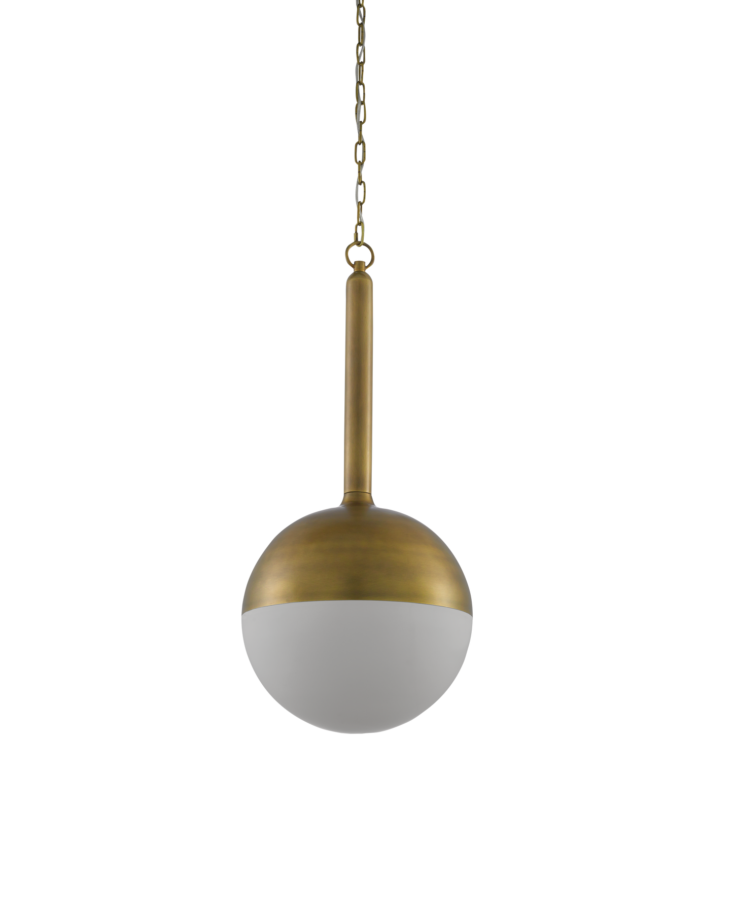 Moonward Brass Pendant