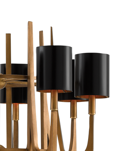 Umberto Brass Chandelier