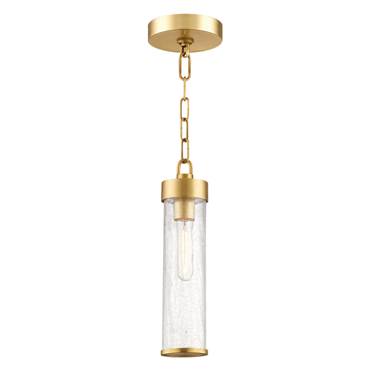 Soriano Pendant with Aged Brass Finish