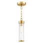 Soriano Pendant with Aged Brass Finish