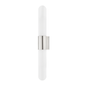 Carlin Wall Sconce with Polished Nickel Finish