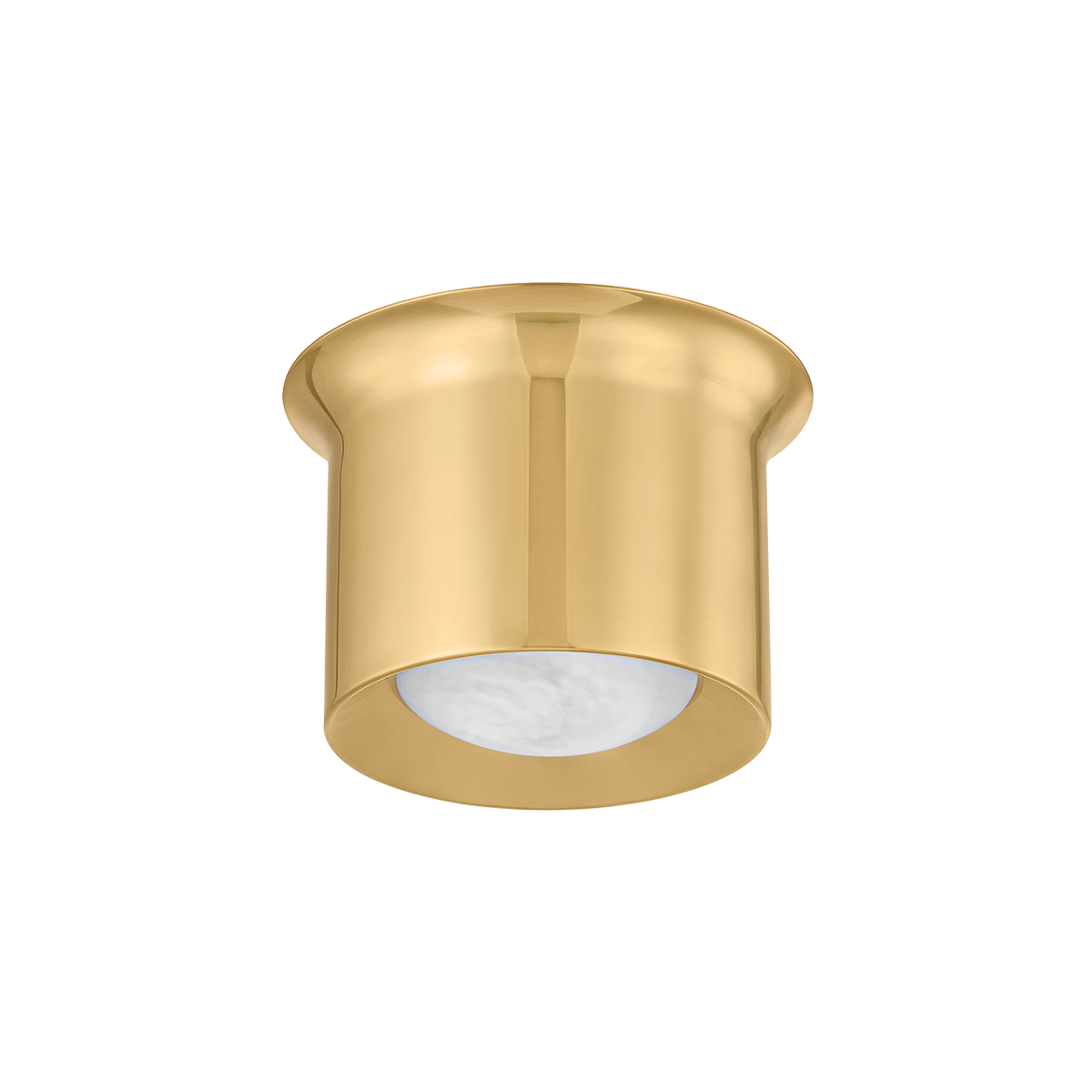 NOXON Flush Mount with Aged Brass Finish