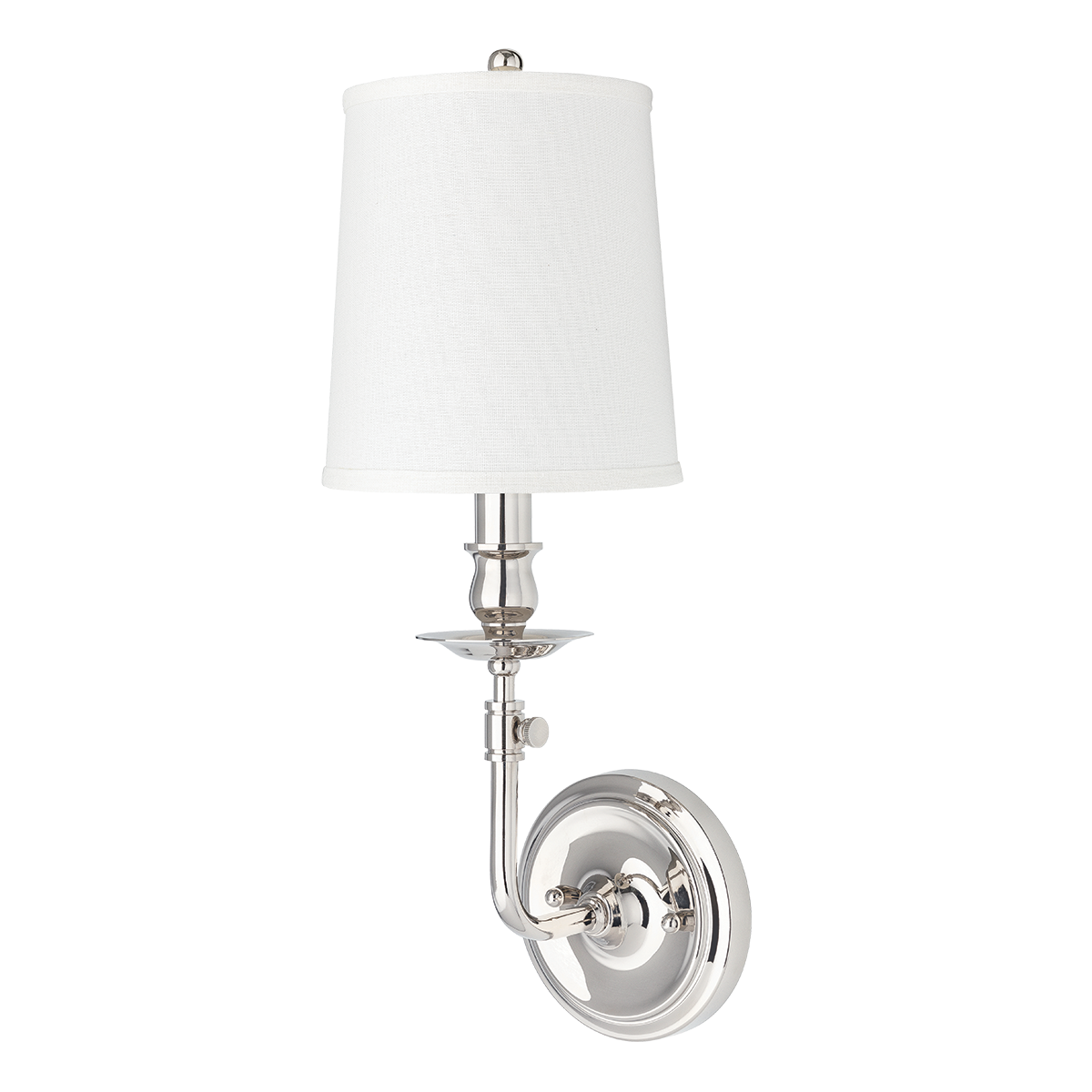 Logan Wall Sconce with Polished Nickel Finish